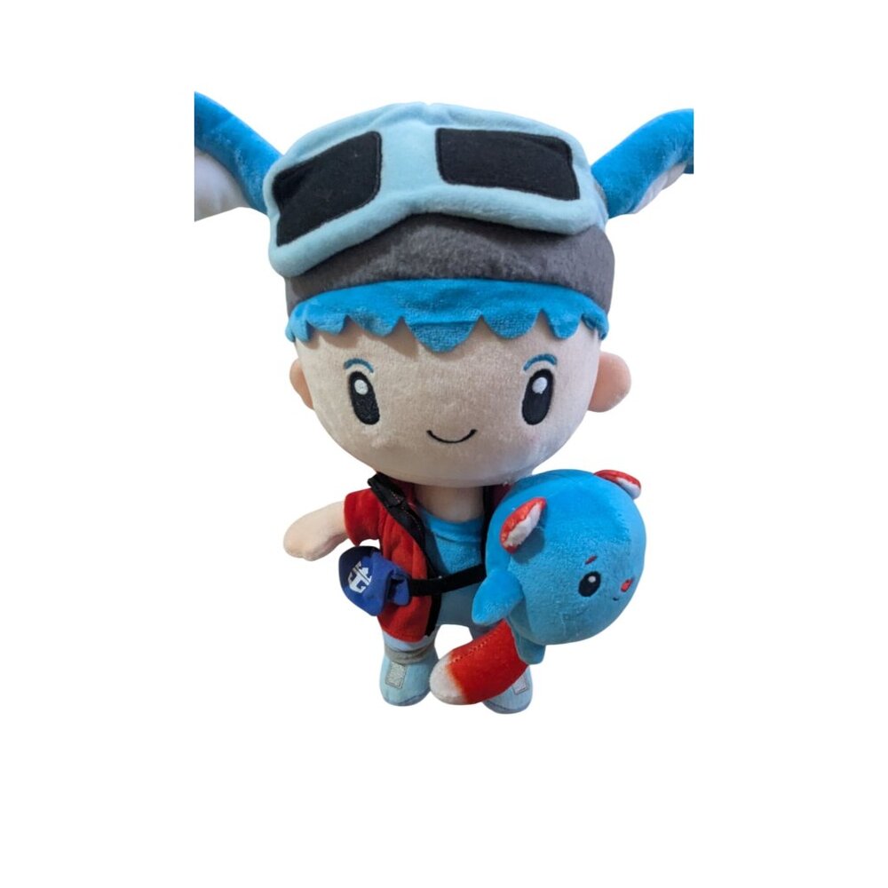The Petting Zoo 14" Plush Doll  Blue Hat‎ & Goggles beach cruise souvenir 1994